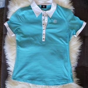 Bogner Teal Golf Polo